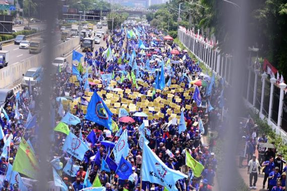 Buruh Jakarta Gelar Demo Lagi, Polisi Ingatkan Hal Ini - JPNN.COM