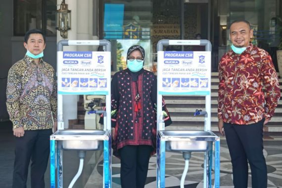 Rucika Bersama Pemkot Surabaya Galakkan Gerakan Cuci Tangan - JPNN.COM