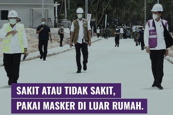 Pak Jokowi: Semua yang Keluar Rumah Harus Pakai Masker - JPNN.COM
