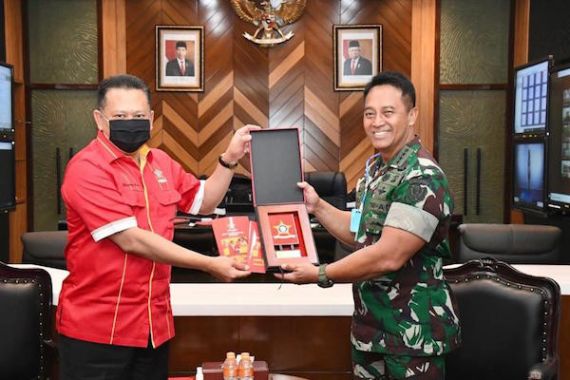 Bamsoet Temui Jenderal Andika Soal Pelibatan TNI AD - JPNN.COM