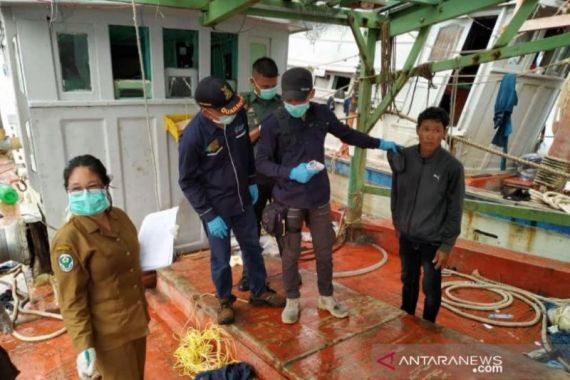 KIA asal Vietnam Ditangkap, ABK Langsung Diperiksa Satgas COVID-19 - JPNN.COM