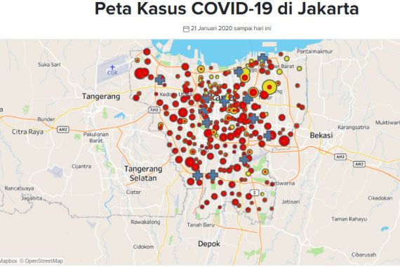 Catat Update Corona Jakarta di Hari Pertama PSBB - JPNN.COM
