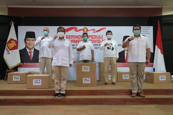 Lawan Corona! Gerindra Sebar Ribuan Masker dan APD ke Seluruh Penjuru Nusantara - JPNN.COM