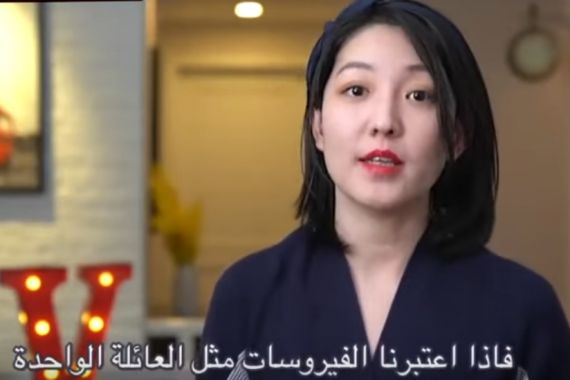 Si Cantik Berbahasa Arab di TV China, Beber Indikasi AS Sumber Corona - JPNN.COM