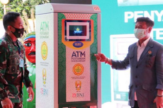 Mentan Syahrul Luncurkan Inovasi ATM Pertanian Sikomandan - JPNN.COM