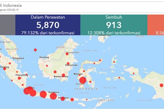 Update Corona 22 April 2020: Banyak yang Sembuh, Tetapi Angka ODP Mengerikan - JPNN.COM