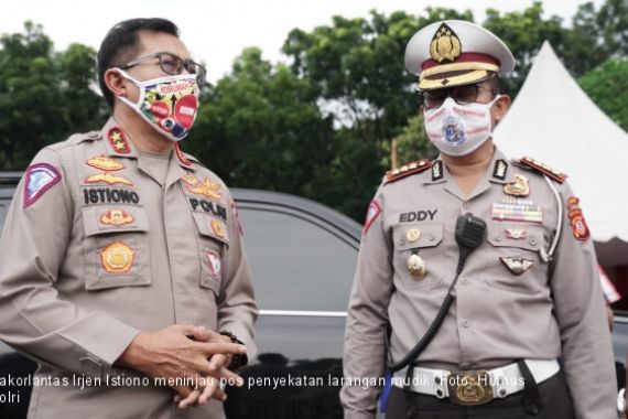 Langkah Korlantas Polri Sukses Mencegah Ribuan Warga Jakarta Mudik - JPNN.COM