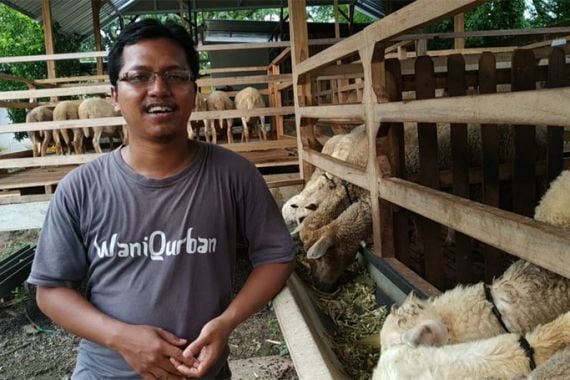 Tanfidzul Khoiri, Milenial asal Madiun, Peternak yang Punya Omzet Rp 90 Juta per Bulan - JPNN.COM