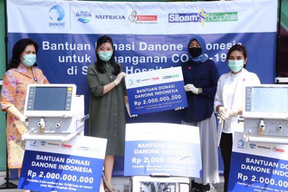 Danone Indonesia Dukung Pengadaan Ventilator untuk Siloam Hospitals Group - JPNN.COM
