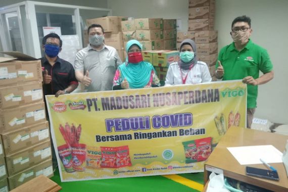 Madusari Nusaperdana Peduli Gizi Masyarakat di Tengah Wabah Covid-19 - JPNN.COM