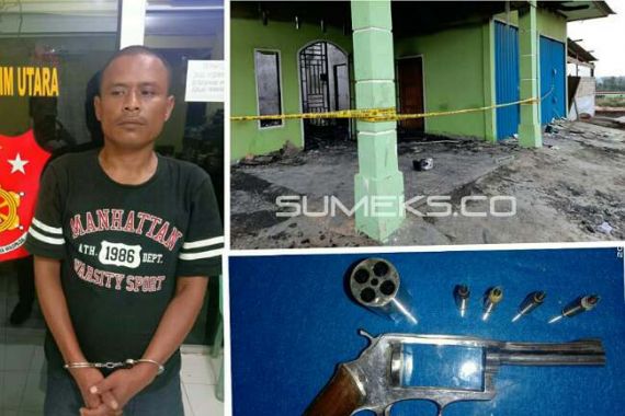 Pembakar Rumah di Linggau itu Ternyata Mantan Anggota TNI, nih Tampangnya - JPNN.COM