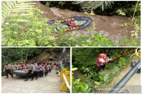 Sopir Truk yang Terjun Bebas ke Jurang Belum Ditemukan - JPNN.COM