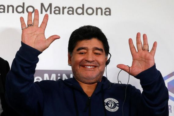Kali Ini Maradona Sangat Berharap Bantuan 'Tangan Tuhan' - JPNN.COM