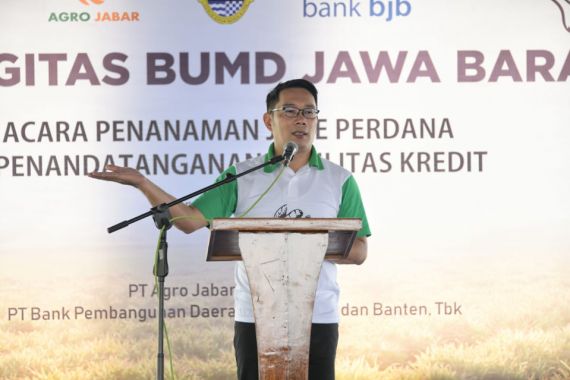Kang Emil Apresiasi Kolaborasi Dua BUMD Jabar di Bidang Pertanian - JPNN.COM