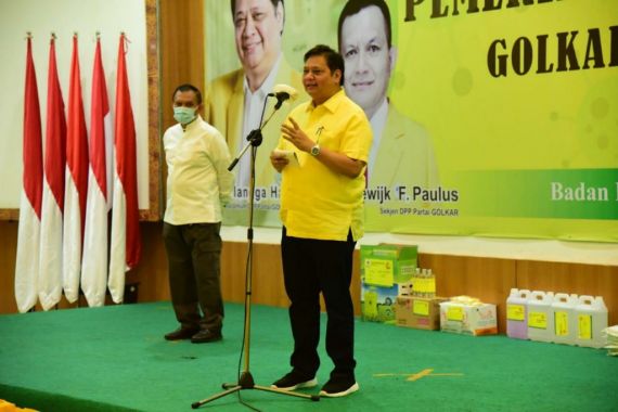 Airlangga Temui Prabowo - JPNN.COM