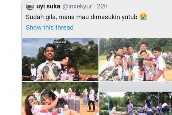 Video Vulgar Siswi SMA Rayakan Kelulusan Viral di Media Sosial, Lihat Gayanya - JPNN.COM