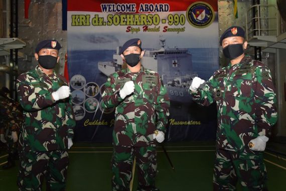 Sah! Letkol Agus Joko Resmi Jadi Komandan Kapal Rumah Sakit TNI AL - JPNN.COM