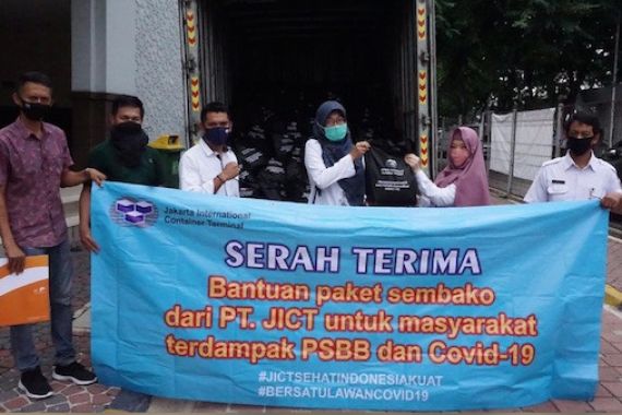 JICT Salurkan Bantuan Ramadan Untuk 2.100 Warga Jakarta Utara - JPNN.COM