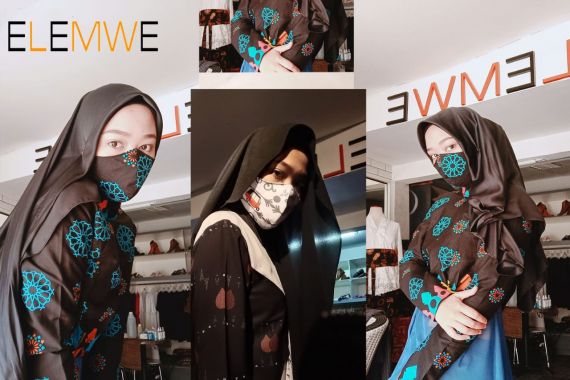 Produksi Masker Motif Batik Betawi, ELEMWE Selamatkan Nasib Pegawai dari PHK - JPNN.COM