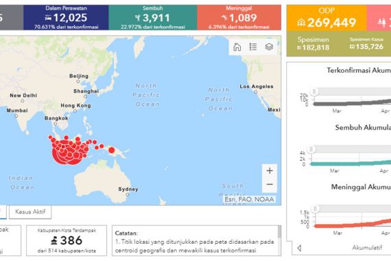 Update Corona 17 Mei 2020: 50 Besar Negara dengan Kasus Tertinggi - JPNN.COM