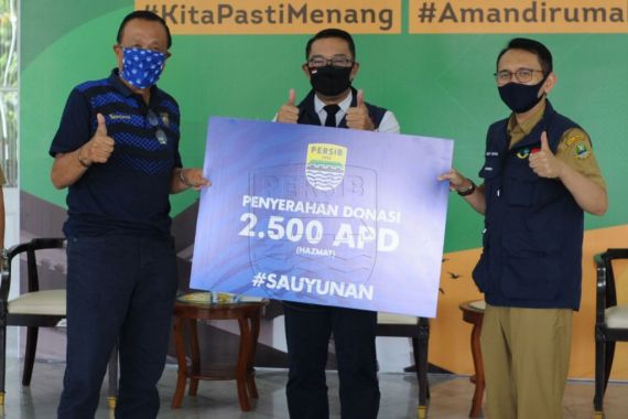 Terima Bantuan Sauyunan, Ridwan Kamil Optimistis Persib Main Lagi Asalkan.. - JPNN.COM