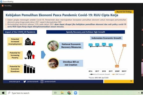 Begini Prediksi Perekonomian Indonesia pada 2021, Ada Pencerahan setelah Resesi - JPNN.COM