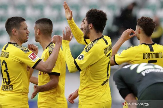 Borussia Dortmund Berjaya di Kandang Wolfsburg - JPNN.COM