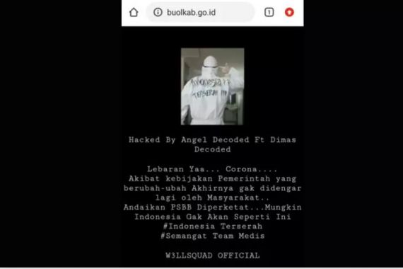 Situs Pemkab Diretas Hacker, Tulisannya Indonesia Terserah - JPNN.COM