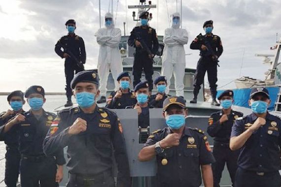 Bea Cukai Bali Nusra Tetap Patroli Laut di Tengah pandemi - JPNN.COM