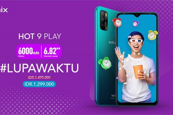 INFINIX HOT 9 Play Dirilis, Dibekali Baterai Berkapasitas Jumbo - JPNN.COM