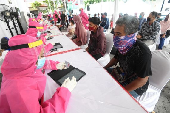Hasil Rapid Test Massal BIN di Surabaya, Ada 1.815 Orang Reaktif - JPNN.COM