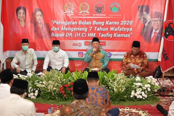Para Tokoh Nasional Peringati Bulan Bung Karno dan 7 Tahun Wafat Taufiq Kiemas - JPNN.COM