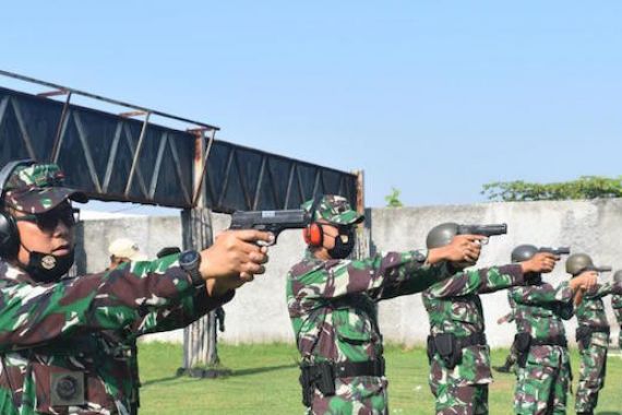 Letkol Mar Andi Ichsan Juga Siapkan Pistol, Selanjutnya Bidik ke Sasaran, Dor…Dor! - JPNN.COM