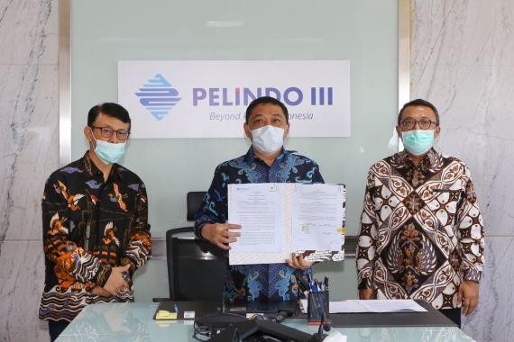 Tingkatkan Kerja Sama Bisnis dengan Swasta, Pelindo III Jalin MoU dengan HIPMI - JPNN.COM