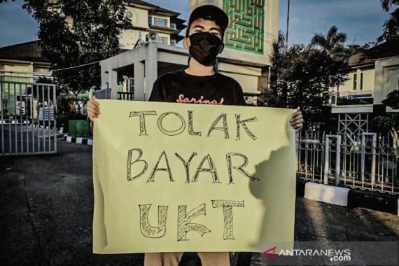 Mahasiswa UIN Bandung Ogah Bayar UKT, Tuntut Kompensasi Covid-19 - JPNN.COM