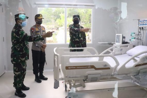 Usai Tinjau Rumah Sakit di Pulau Galang, Panglima TNI Bilang Begini - JPNN.COM