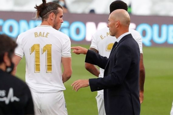 Madrid Vs Valencia: Zinedine Zidane Blak-blakan soal Gareth Bale - JPNN.COM