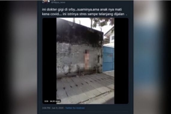 Viral Video Bu Dokter di Surabaya Berdiri Tanpa Busana, Penyebarnya di Jabodetabek - JPNN.COM