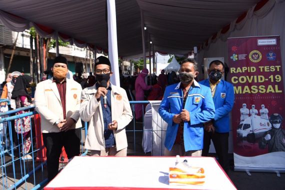 KNPI-Pemuda Muhammadiyah Apresiasi Rapid Test BIN di Surabaya - JPNN.COM