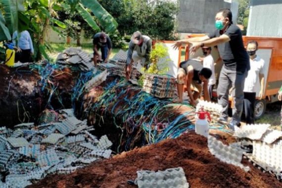 Gara-Gara Salah Data, 2.408 Kilogram Telur Ayam di Subang Mubazir, Dimusnahkan - JPNN.COM