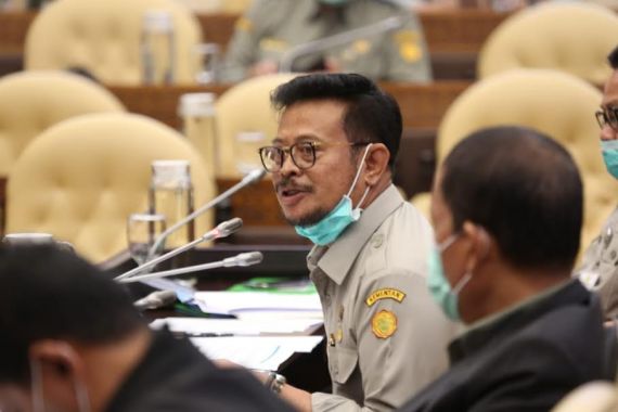 Mentan Syahrul Jabarkan Program Kementan Saat Raker DPR - JPNN.COM