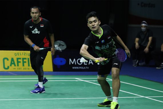 Pukul Kevin/Reza, Ahsan/Leo Petik Kemenangan Pertama di Turnamen PBSI - JPNN.COM