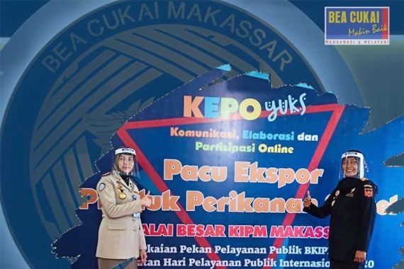 Bea Cukai Makassar Ikut Memacu Ekspor Produk Perikanan Sulsel - JPNN.COM