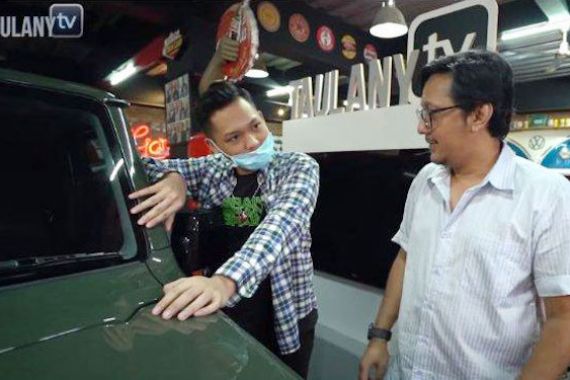 Azriel Hermansyah Kepincut Koleksi Mobil Andre Taulany - JPNN.COM