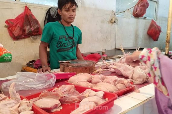 Kebijakan PPKM Bikin Pedagang Ayam di Pasar Tradisional Menjerit - JPNN.COM