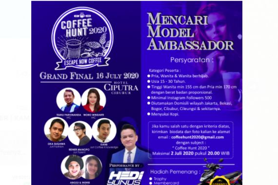 Escape Now Coffee Mencari Duta Kopi di Jabodetabek - JPNN.COM