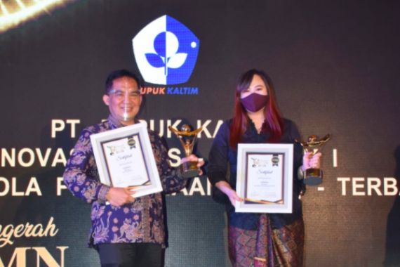 Pupuk Kaltim Dapat 3 Penghargaan dalam Ajang 9th Anugerah BUMN 2020 - JPNN.COM