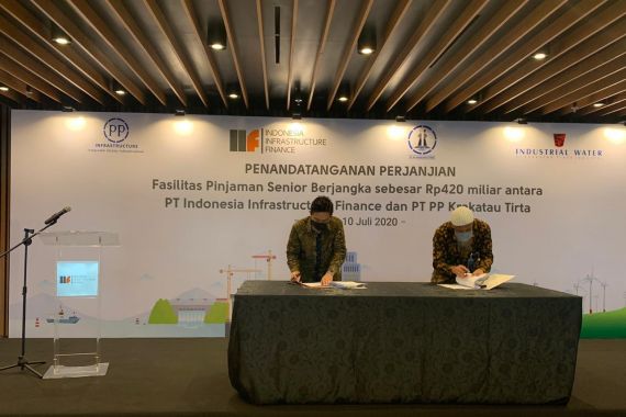 PT PP Infrastruktur Tandatangani Fasilitas Pembiayaan Senilai Rp420 Miliar - JPNN.COM