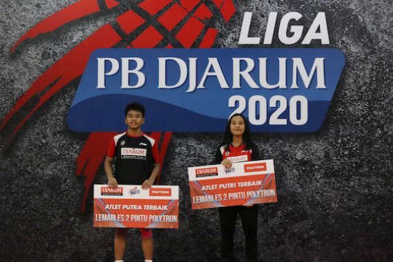 Iqbal Asrullah dan Mutiara Ayu Jadi Atlet Terbaik Liga PB Djarum 2020 - JPNN.COM