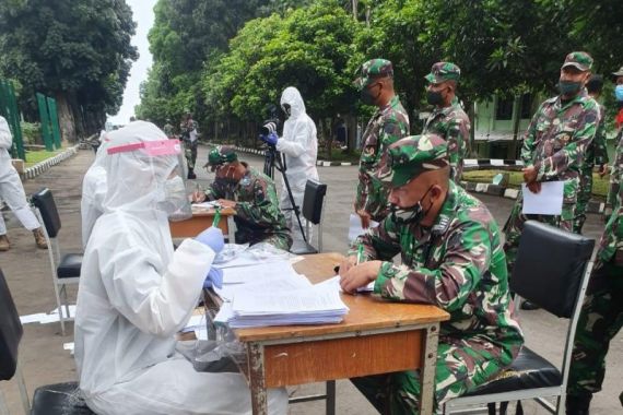 Jumlah Pasien COVID-19 Klaster Secapa TNI AD Terus Berkurang, Alhamdulillah - JPNN.COM